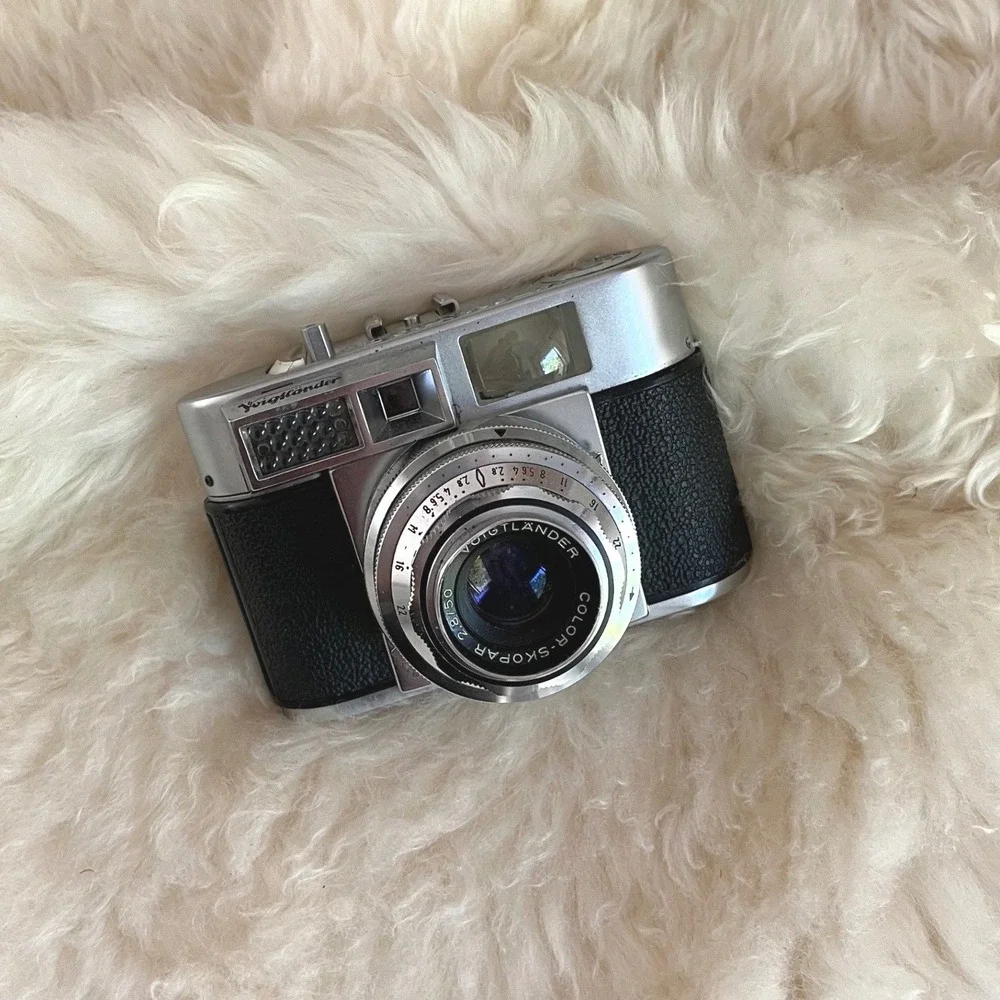Vintage Voigtländer Vitomatic II 35mm Rangefinder Camera